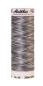 Preview: Spule Poly Sheen Multi Overcast Greys, bunt mit Grau, Anthrazit und Weiß